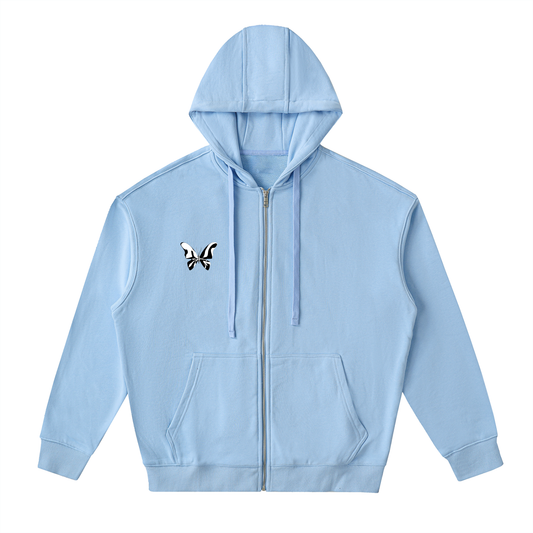 "Butterflies" zip up hoodie