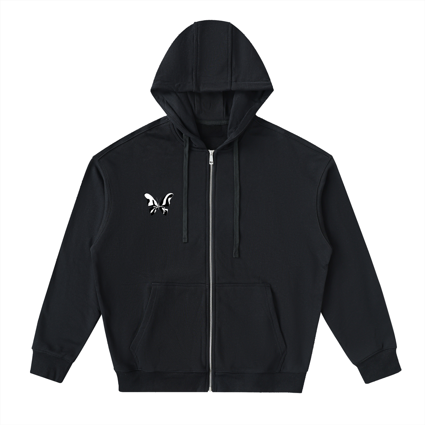 "Butterflies" zip up hoodie
